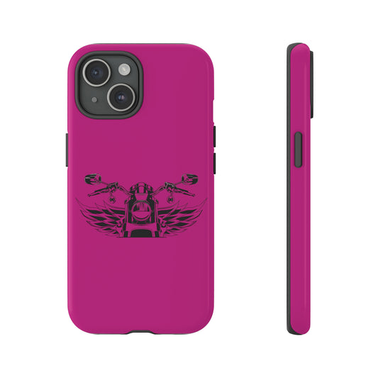 Pink Ride with God Phone Case