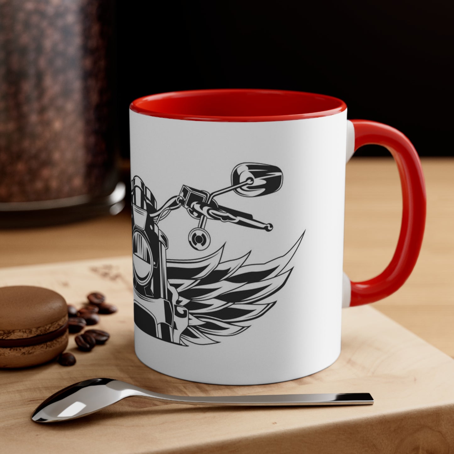 Ride with God Accent Coffee Mug, 11oz