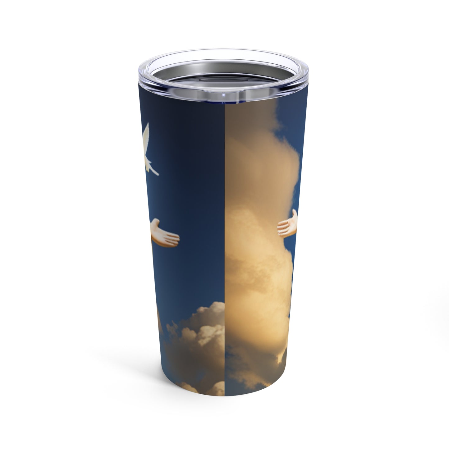 Jesus ascending to heaven Tumbler 20oz