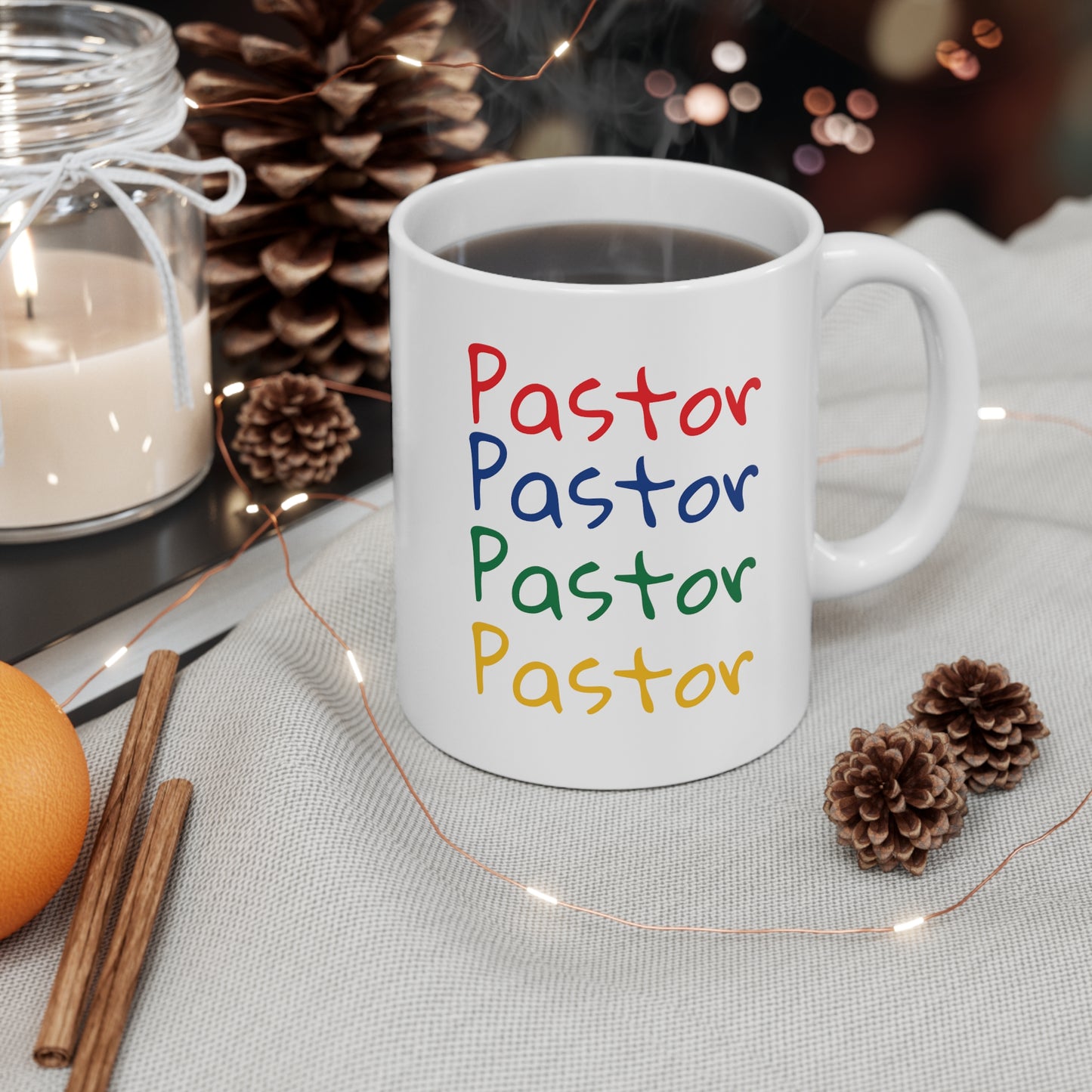 a Pastor's Ceramic Mug 11oz