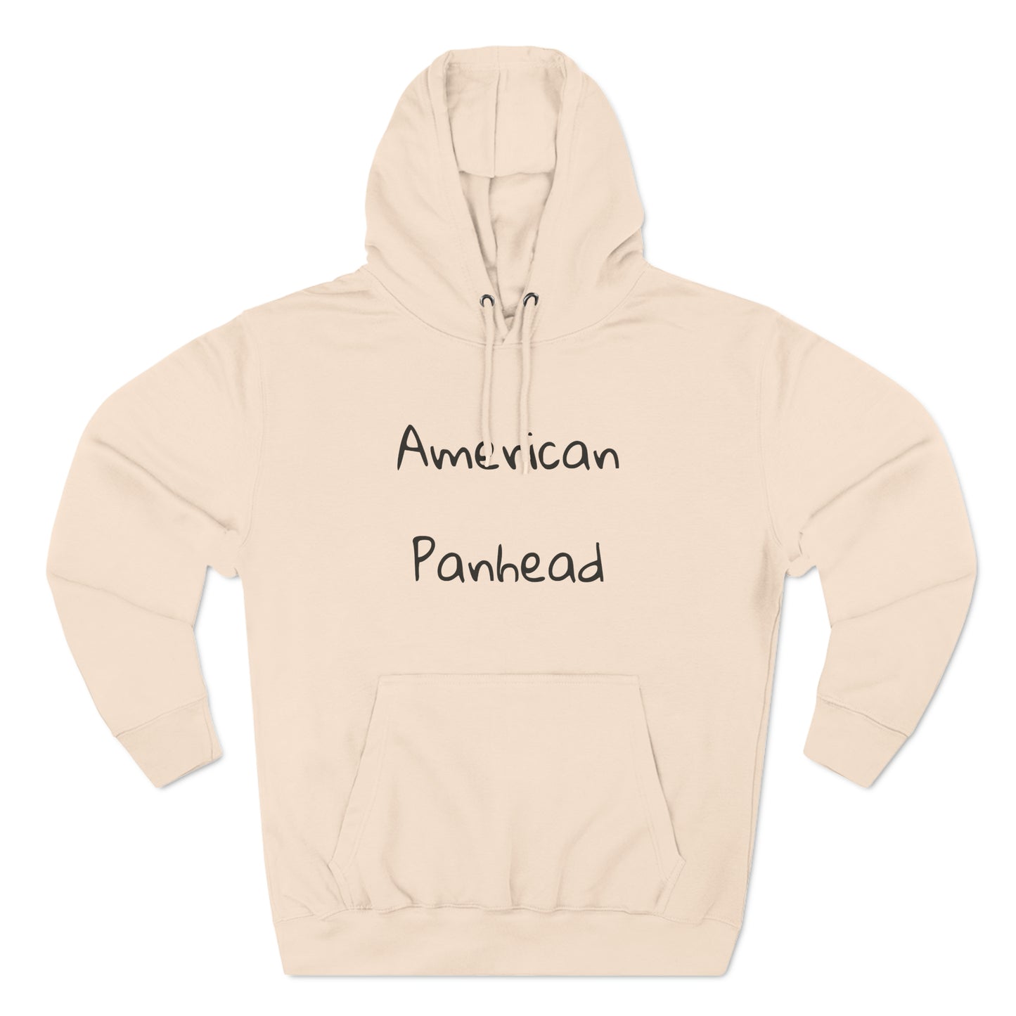 American Panhead Three-Panel Fleece Hoodie