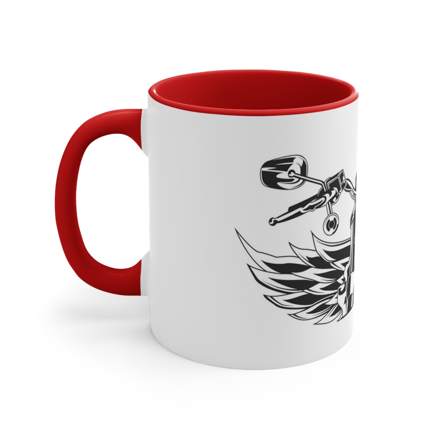 Ride with God Accent Coffee Mug, 11oz