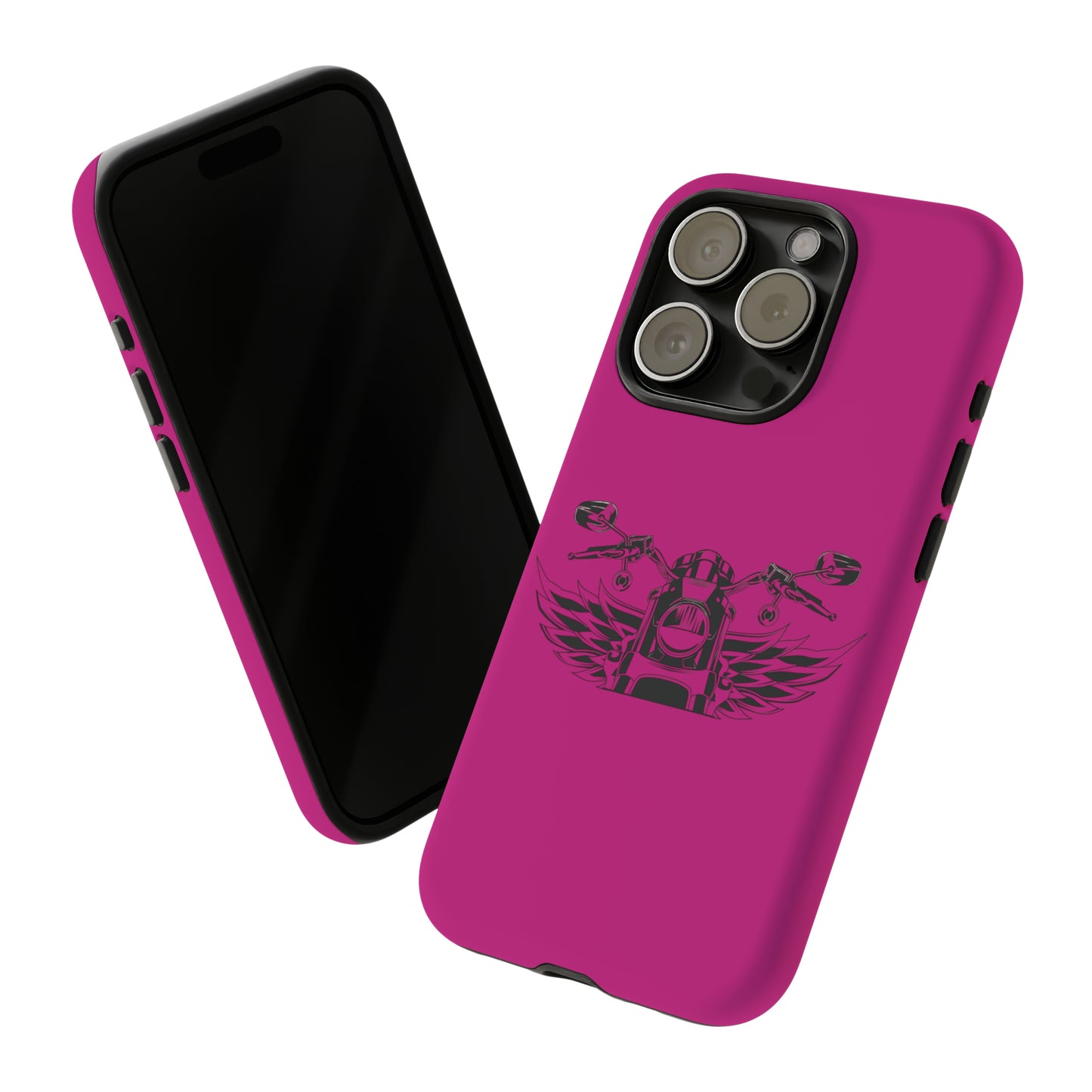 Pink Ride with God Phone Case