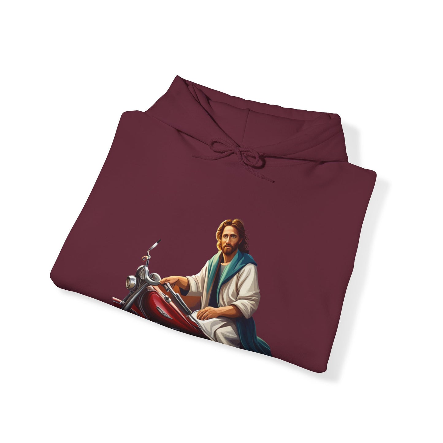 Jesus takes Wheel Unisex Heavy Blend™ Hooded Sweatshirt