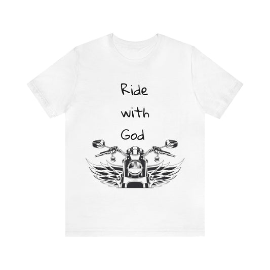 Ride with God Unisex Jersey Short Sleeve Tee