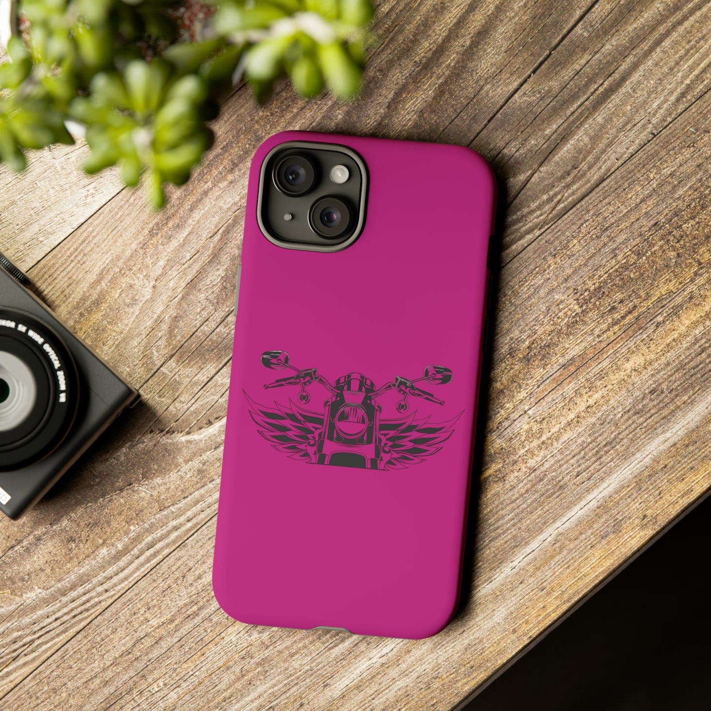 Pink Ride with God Phone Case