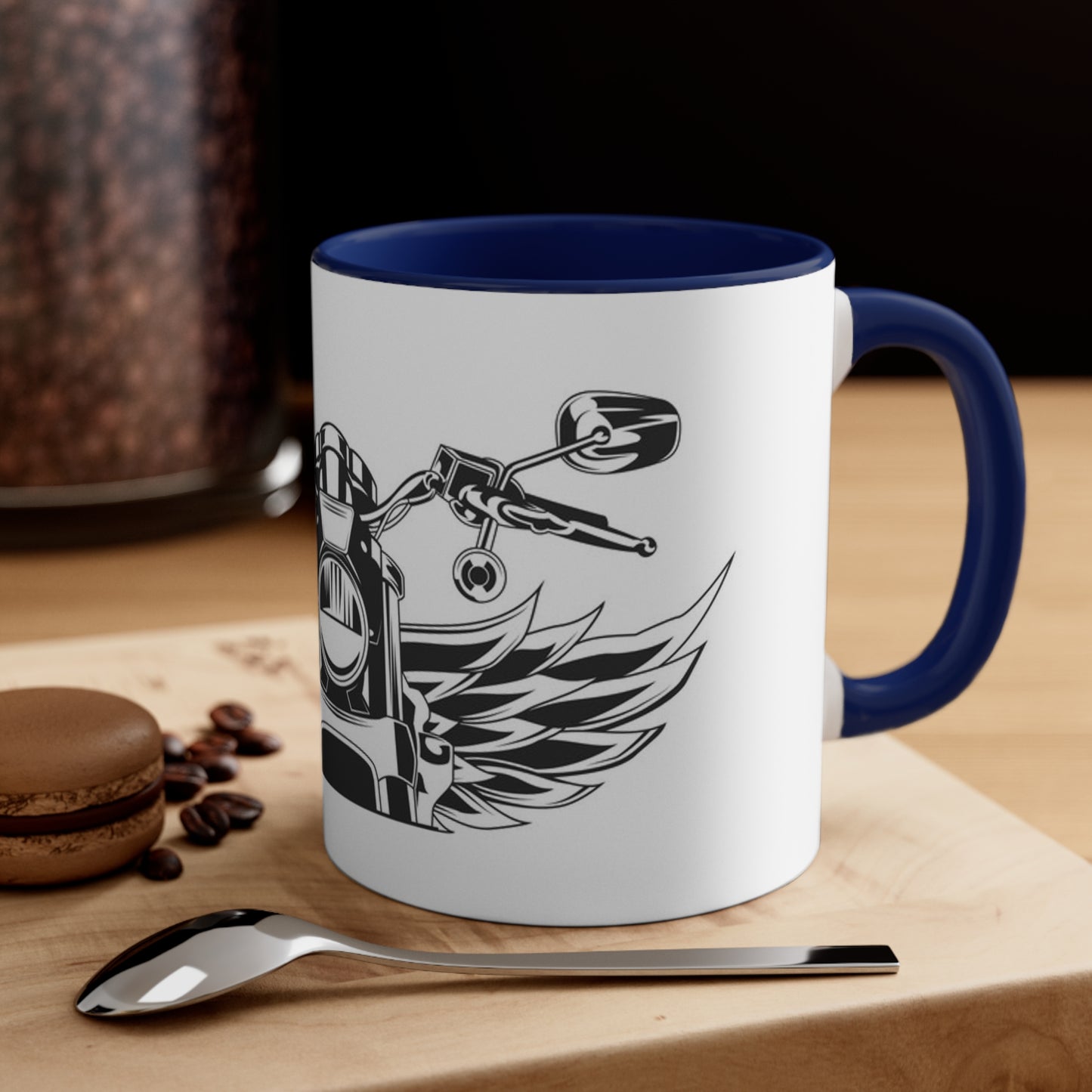 Ride with God Accent Coffee Mug, 11oz