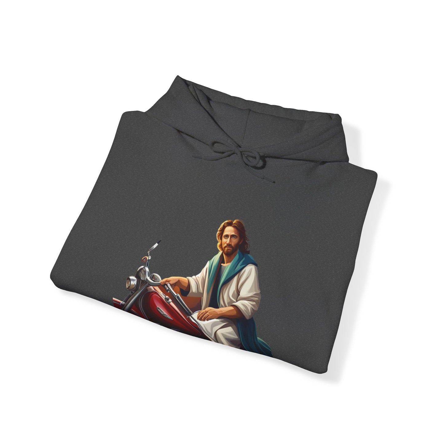 Jesus takes Wheel Unisex Heavy Blend™ Hooded Sweatshirt