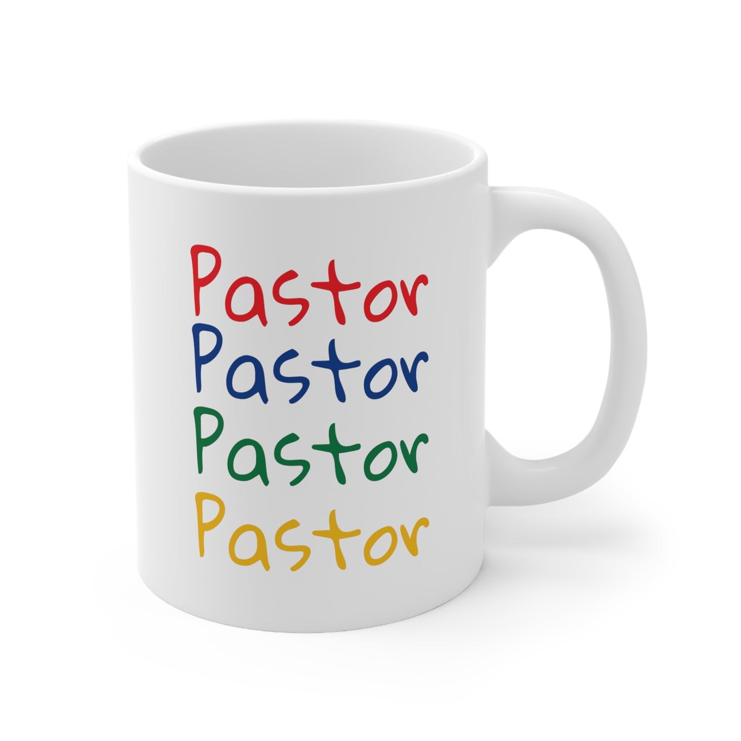 a Pastor's Ceramic Mug 11oz