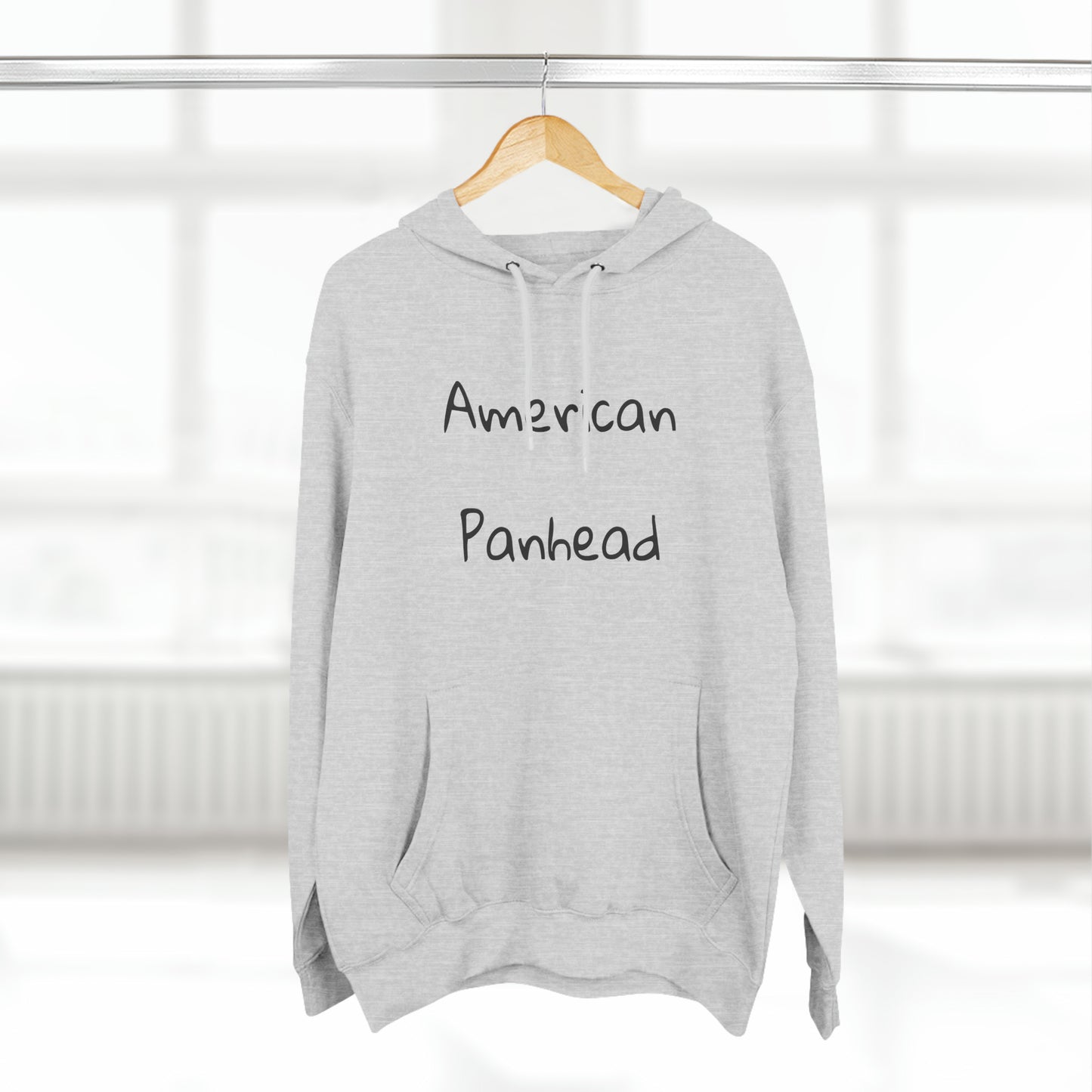 American Panhead Three-Panel Fleece Hoodie