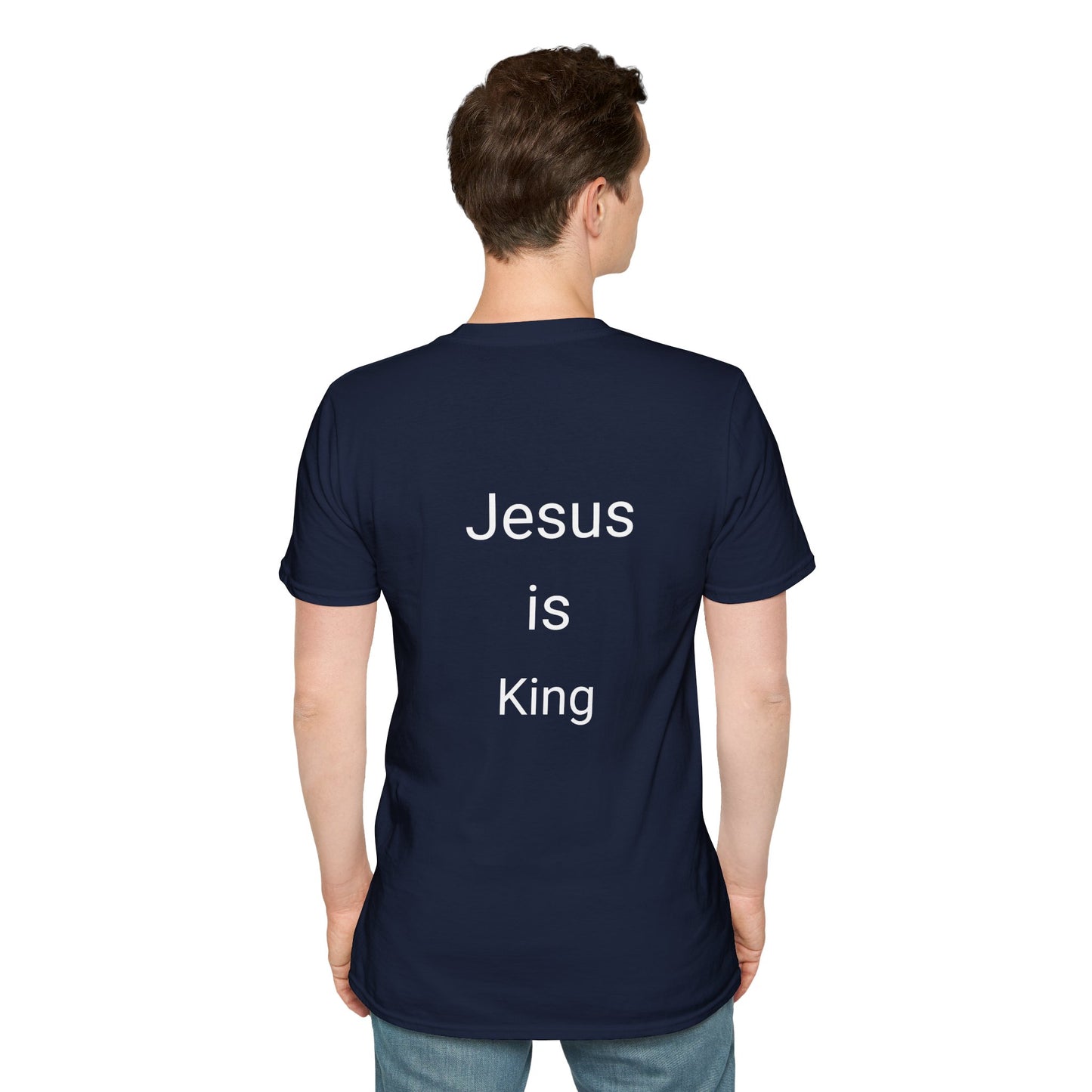 Jesus is King Unisex Softstyle T-Shirt