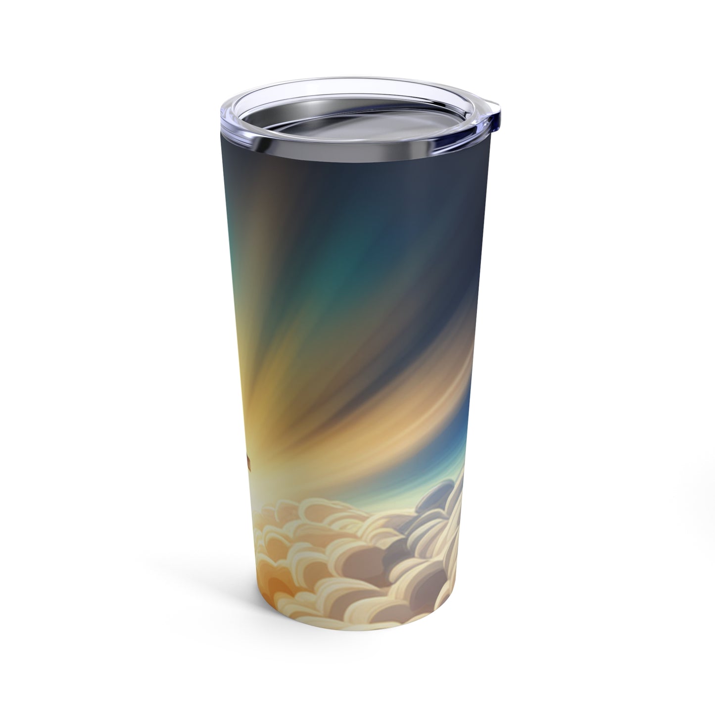 Heavenly Blue Sky with a Dove Tumbler 20oz