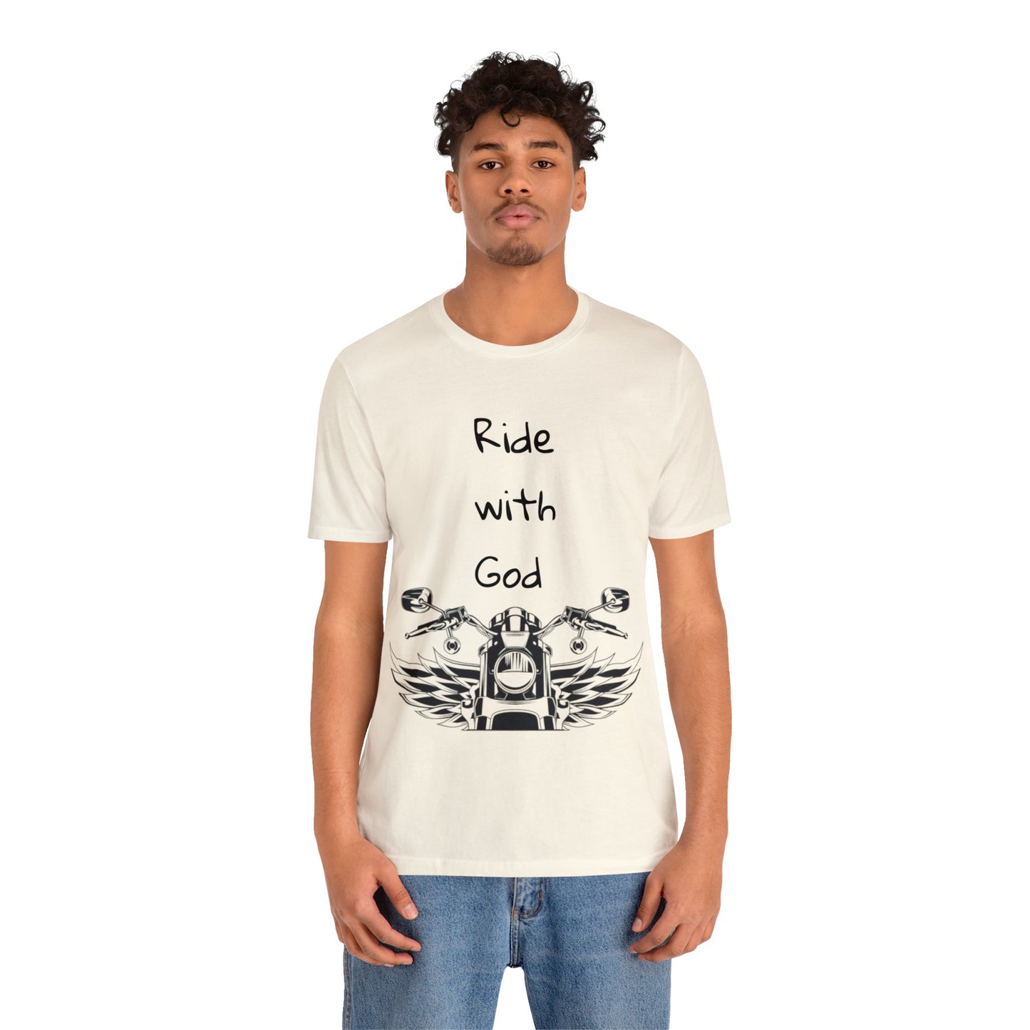 Ride with God Unisex Jersey Short Sleeve Tee