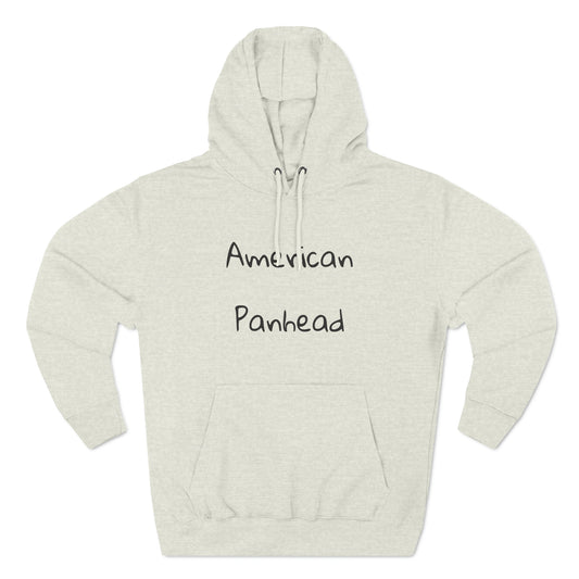 American Panhead Three-Panel Fleece Hoodie