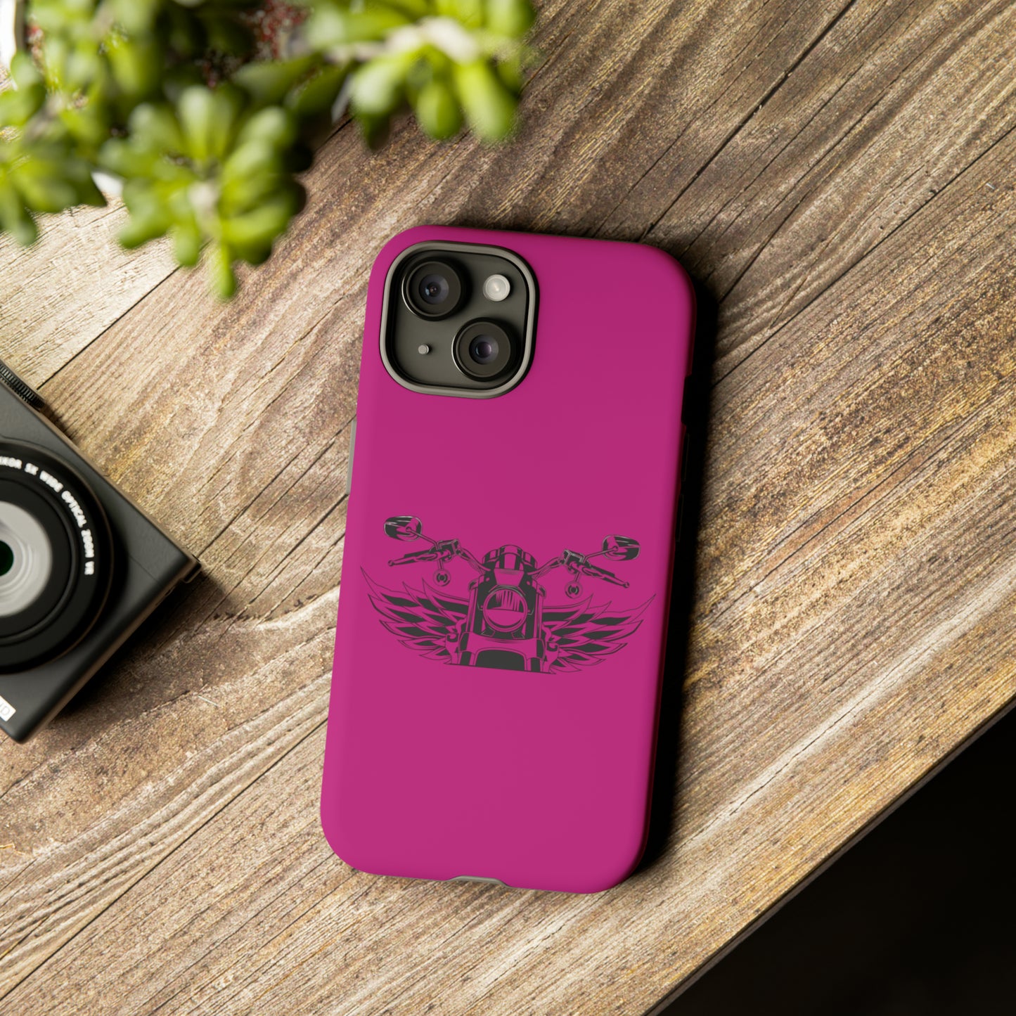 Pink Ride with God Phone Case