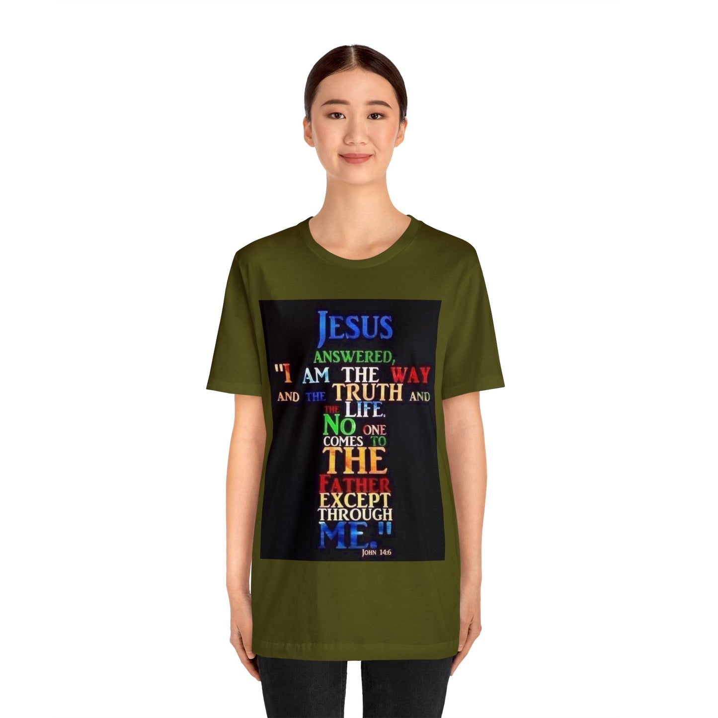 The Way, The Truth and The Life Unisex Jersey Short Sleeve Tee