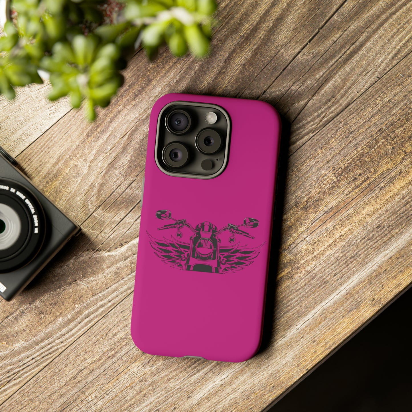 Pink Ride with God Phone Case