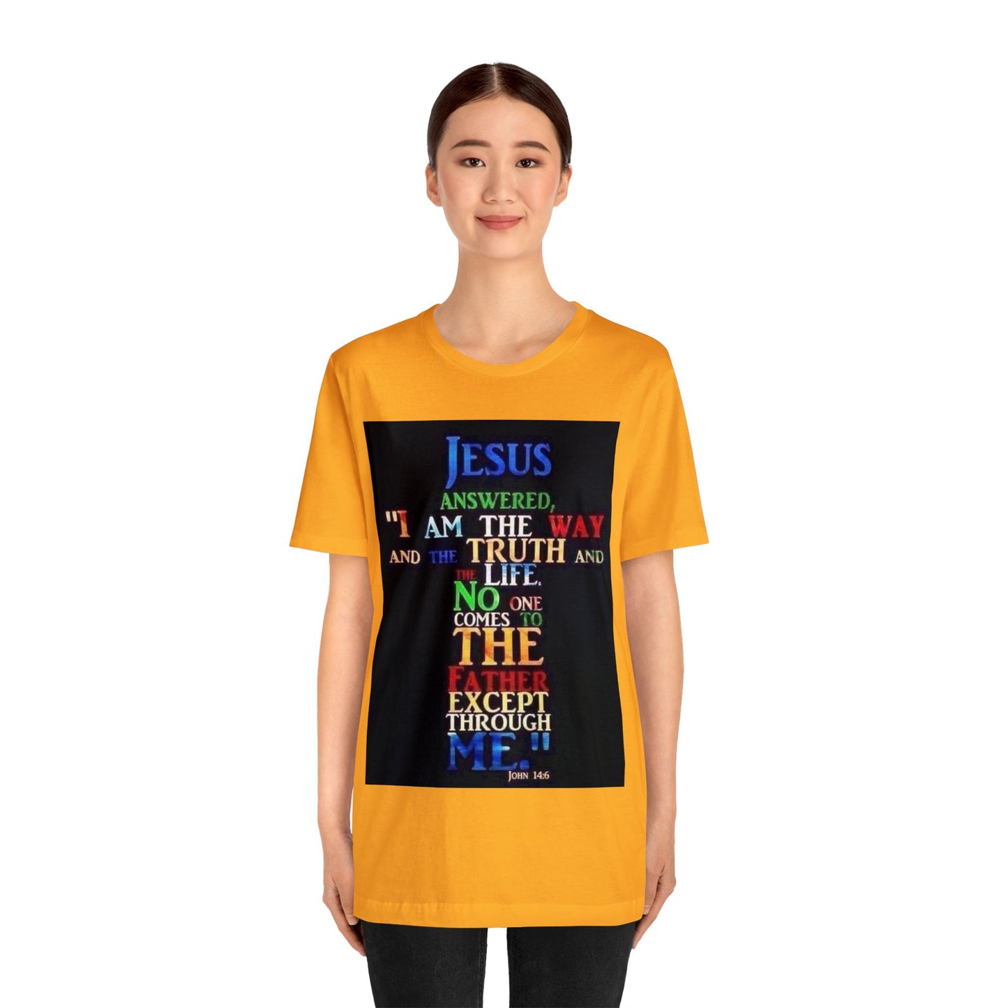 The Way, The Truth and The Life Unisex Jersey Short Sleeve Tee