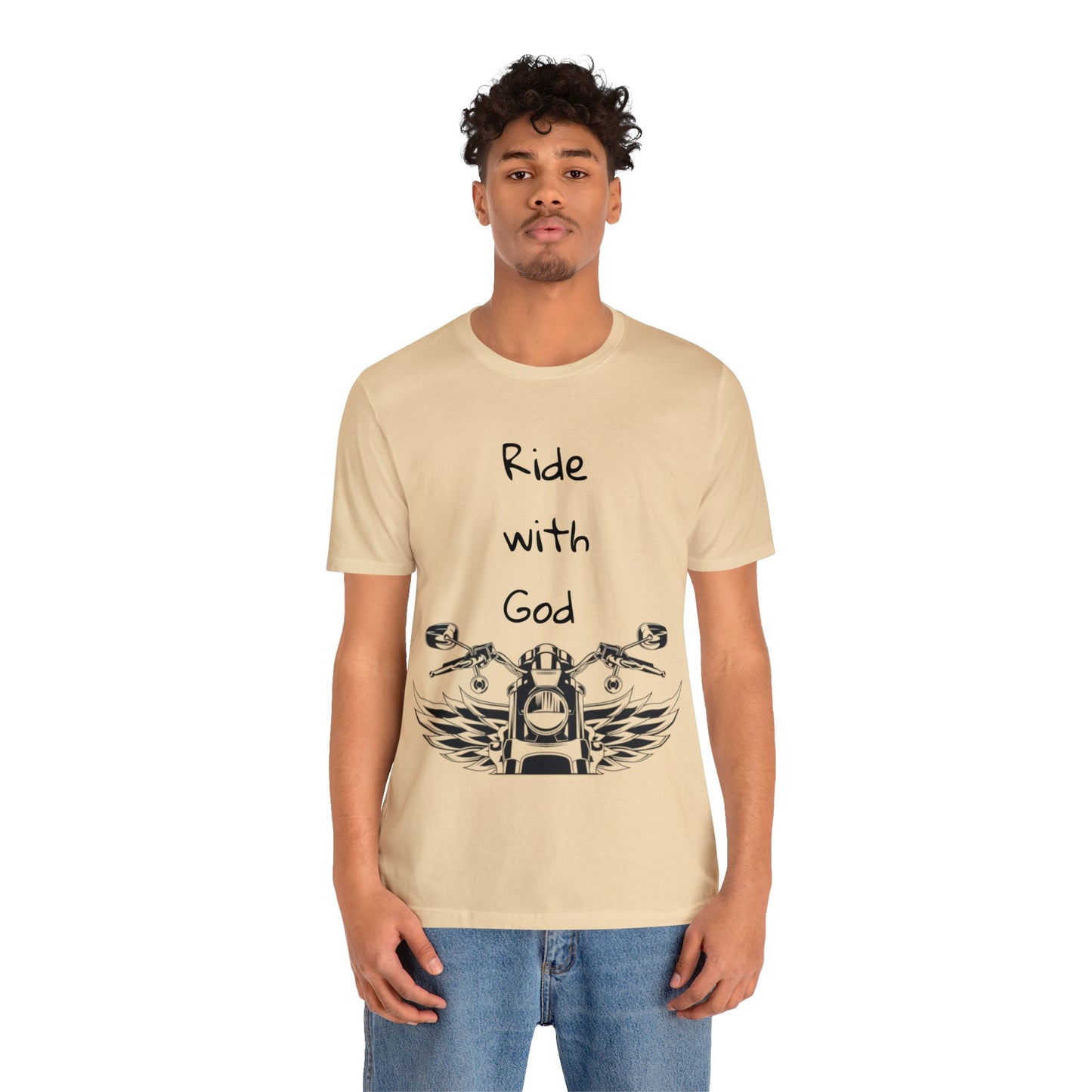 Ride with God Unisex Jersey Short Sleeve Tee