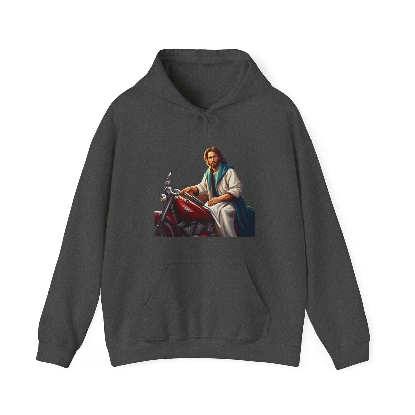 Jesus takes Wheel Unisex Heavy Blend™ Hooded Sweatshirt