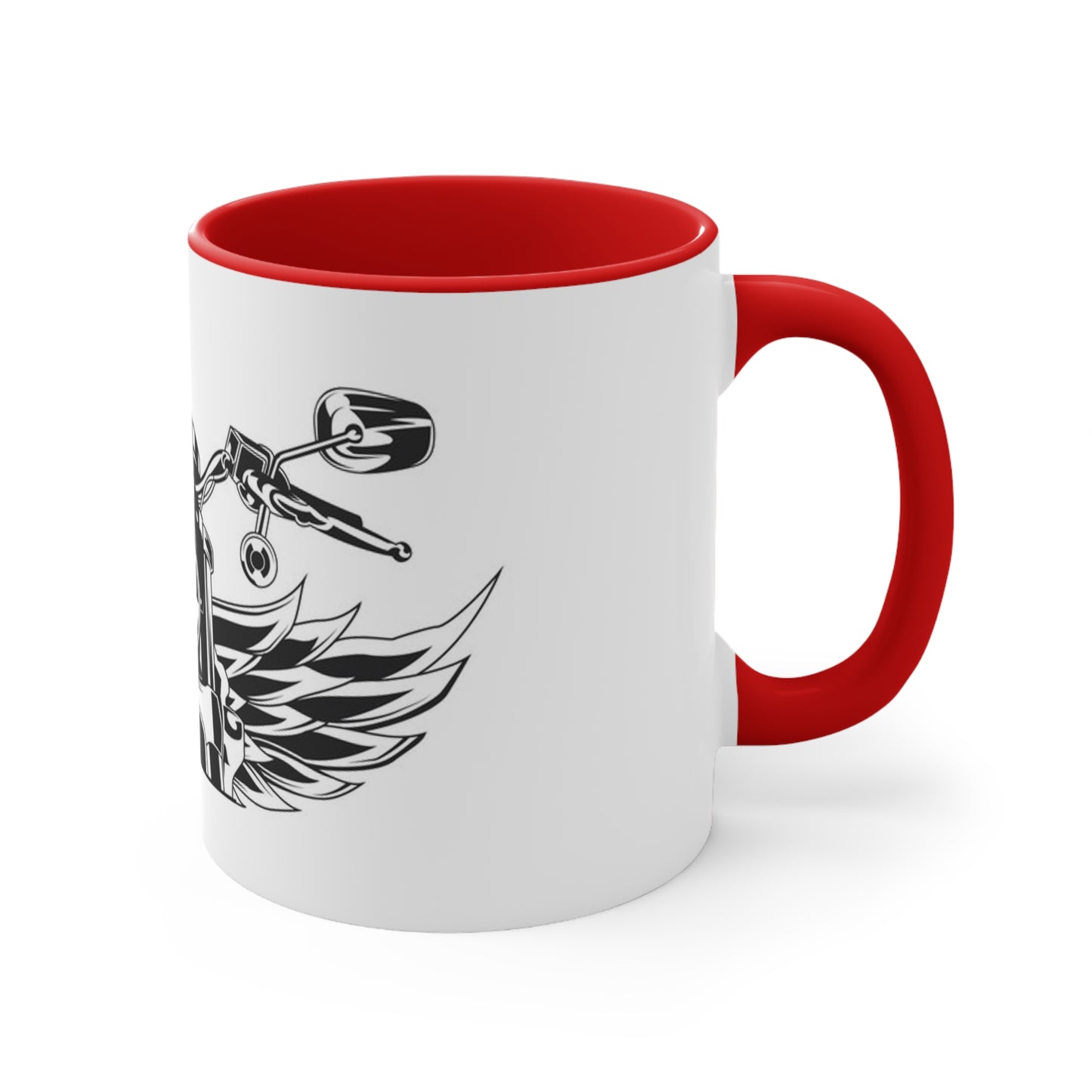 Ride with God Accent Coffee Mug, 11oz