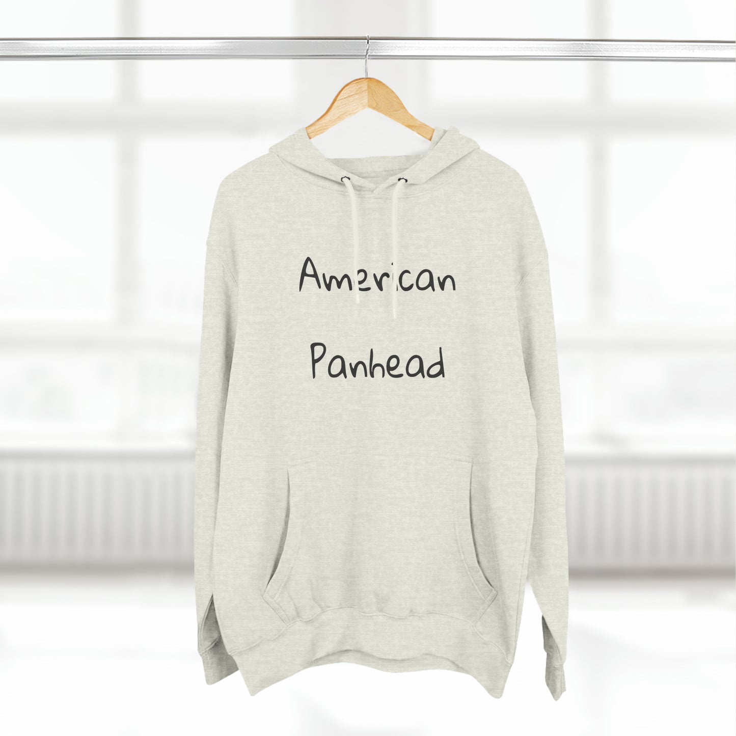 American Panhead Three-Panel Fleece Hoodie