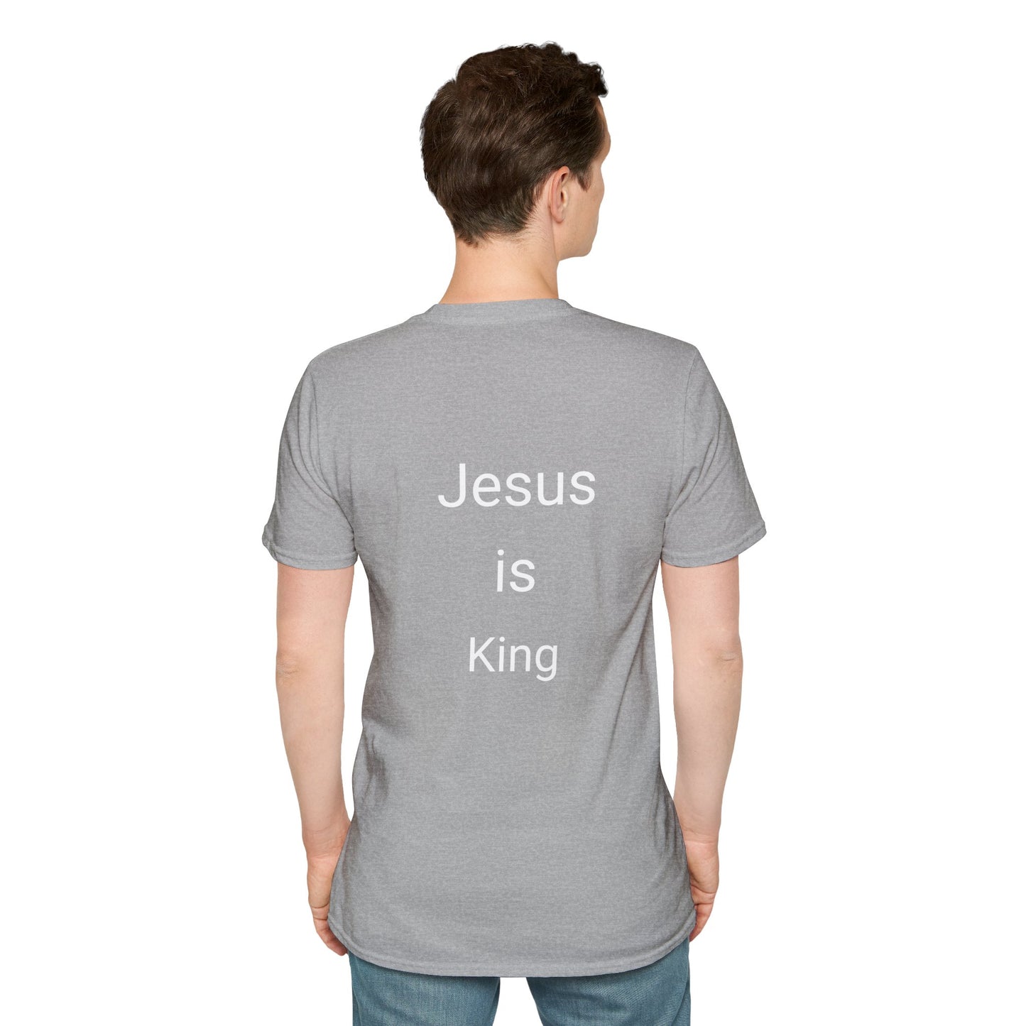 Jesus is King Unisex Softstyle T-Shirt