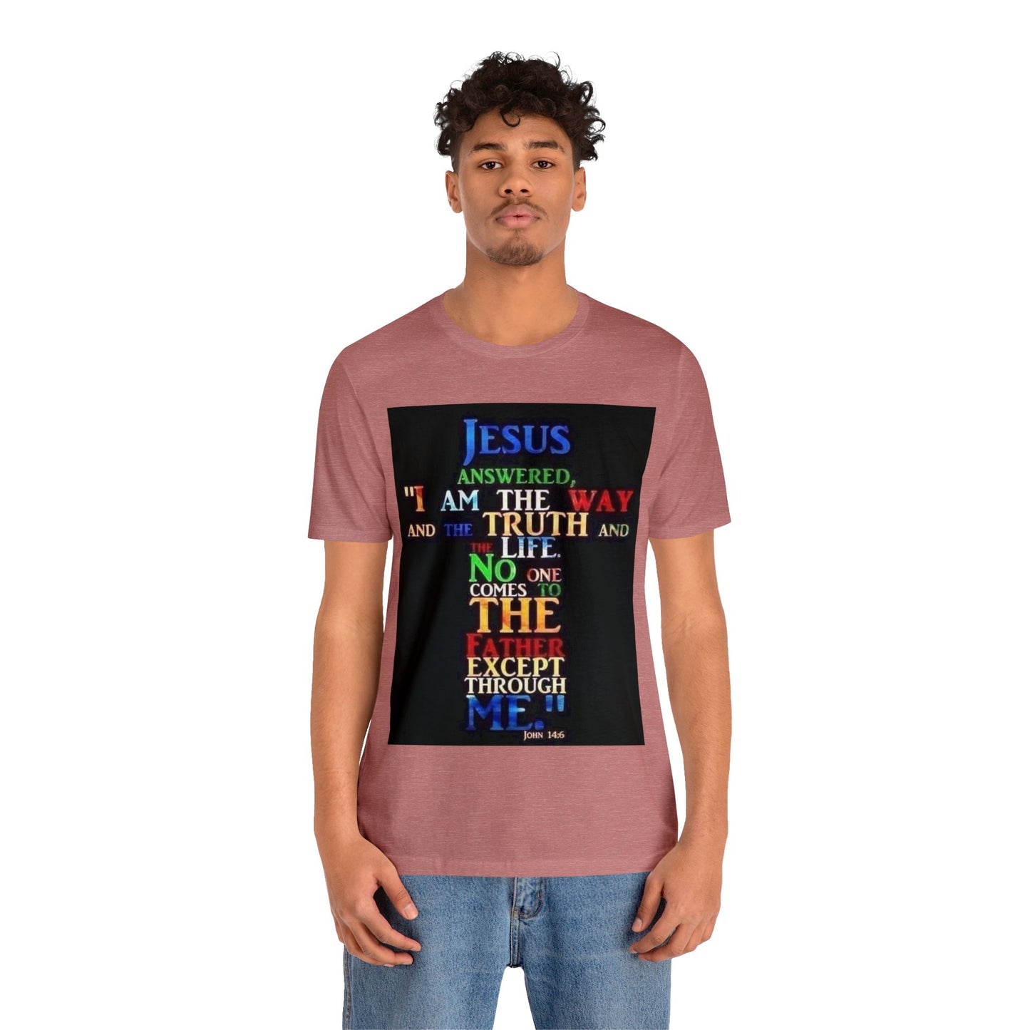 The Way, The Truth and The Life Unisex Jersey Short Sleeve Tee