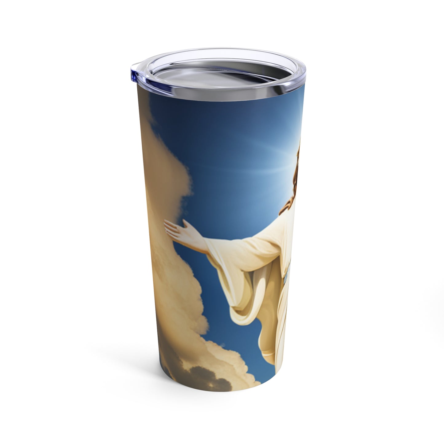 Jesus ascending to heaven Tumbler 20oz