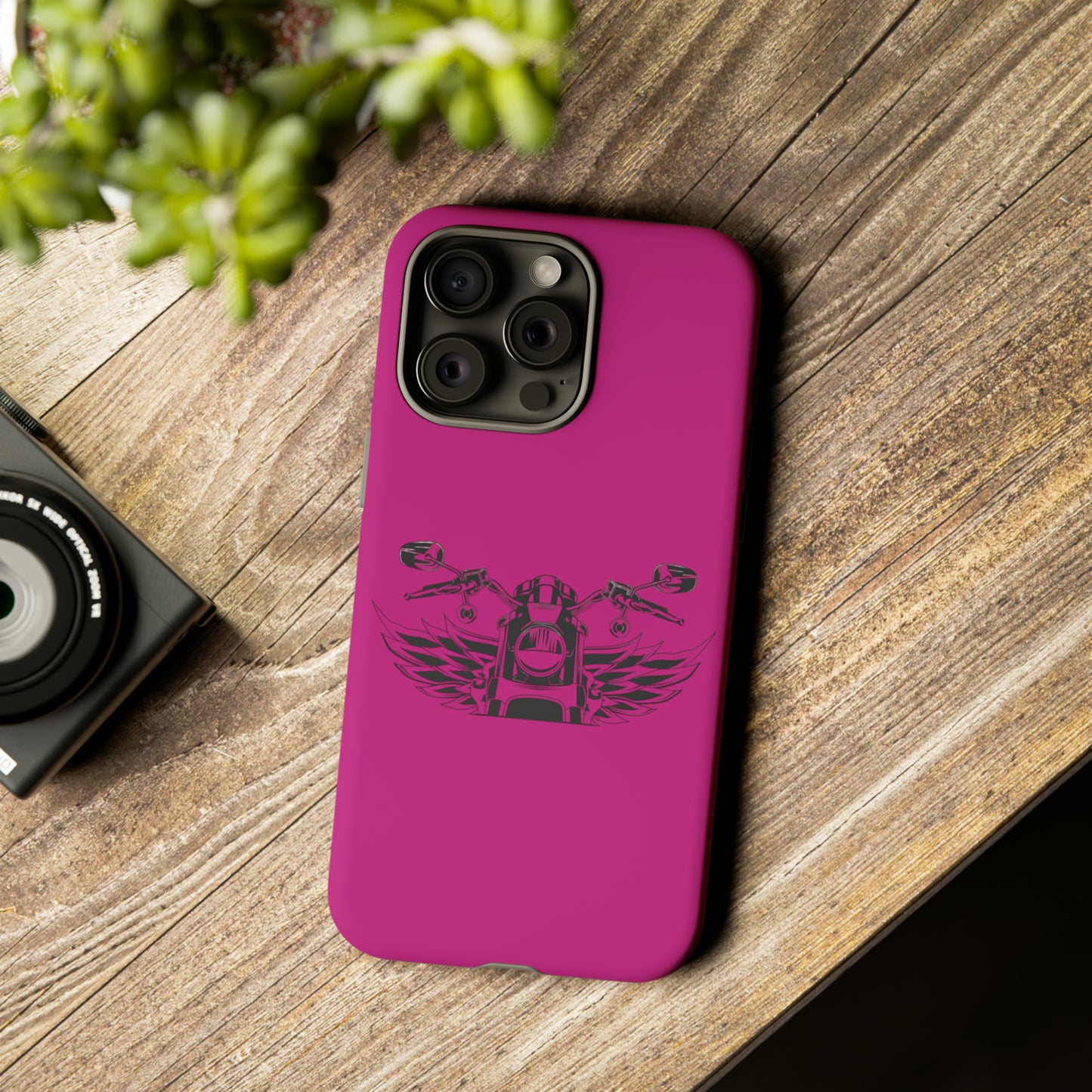 Pink Ride with God Phone Case