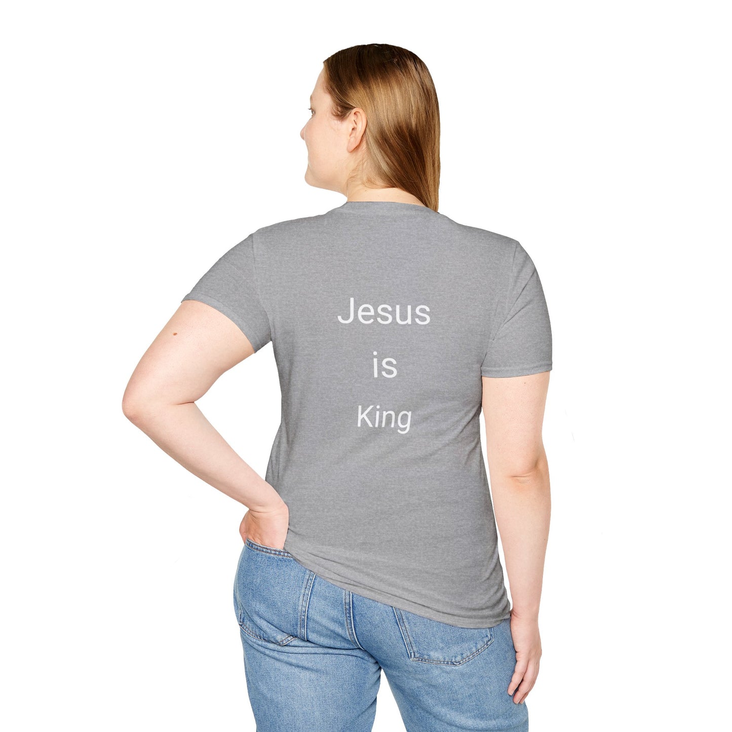 Jesus is King Unisex Softstyle T-Shirt