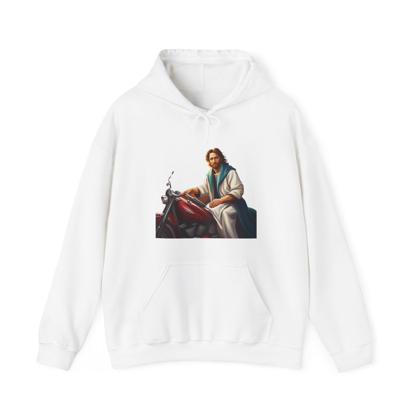 Jesus takes Wheel Unisex Heavy Blend™ Hooded Sweatshirt