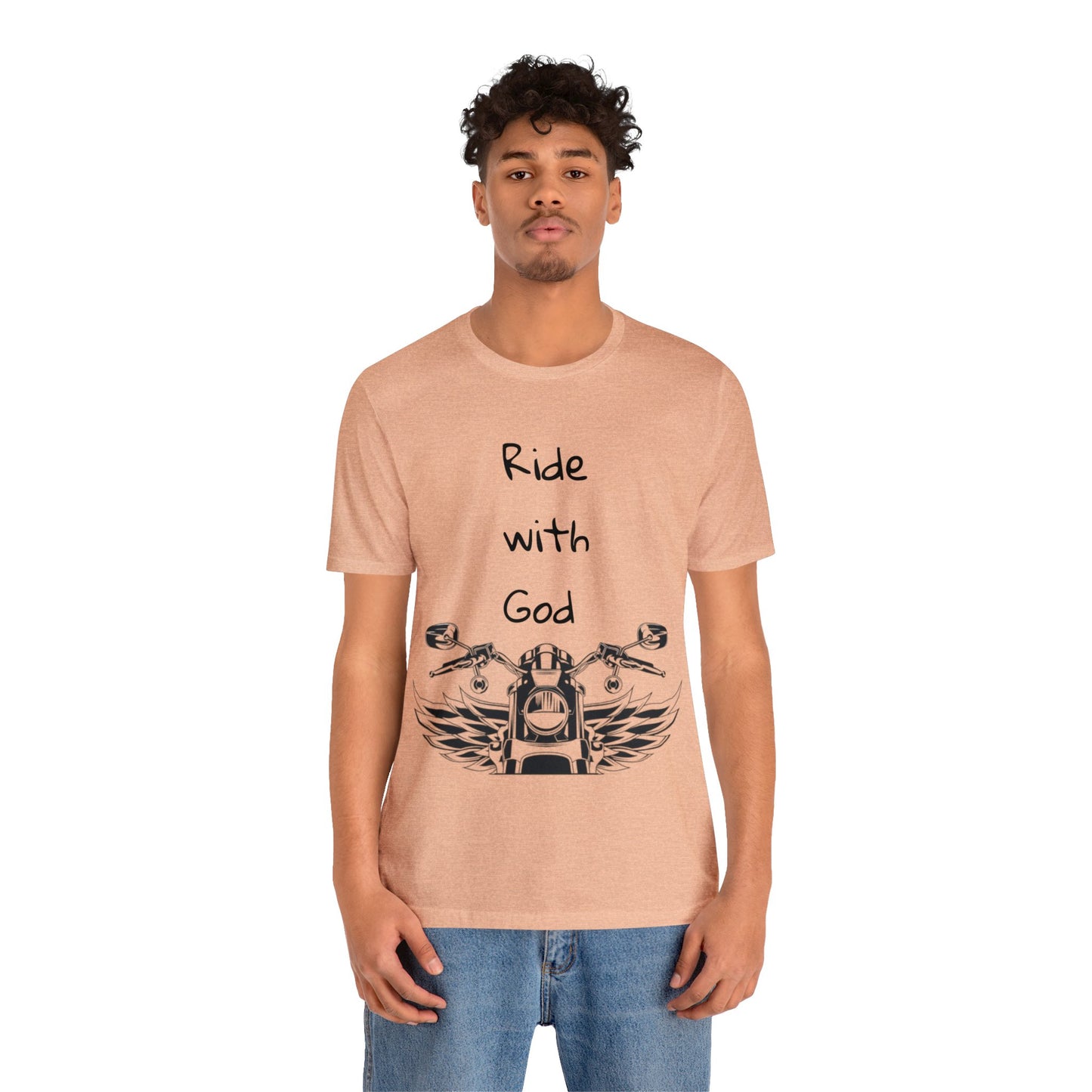 Ride with God Unisex Jersey Short Sleeve Tee