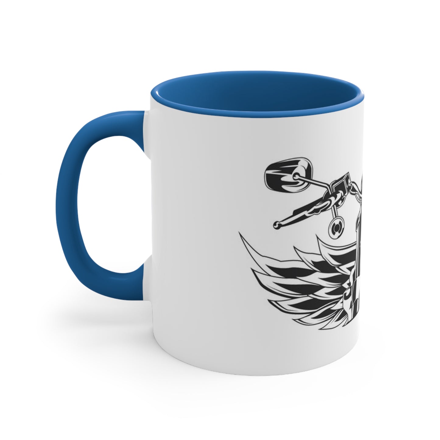 Ride with God Accent Coffee Mug, 11oz