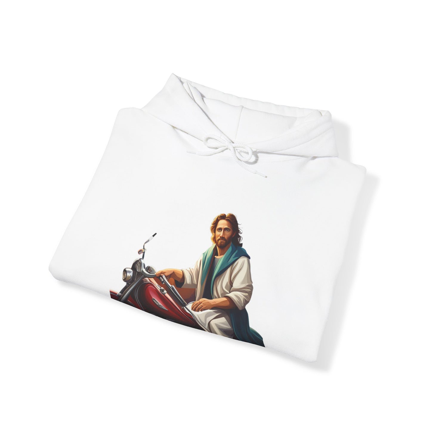 Jesus takes Wheel Unisex Heavy Blend™ Hooded Sweatshirt