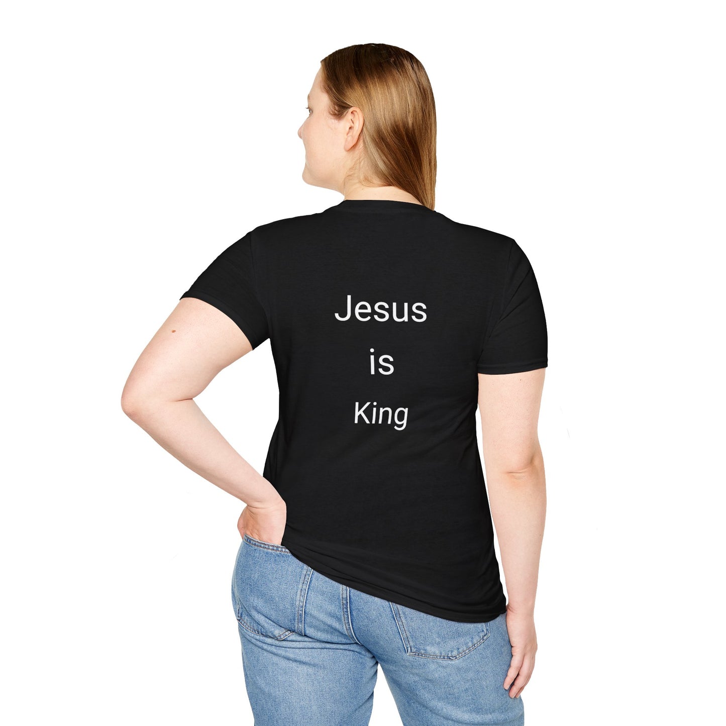 Jesus is King Unisex Softstyle T-Shirt