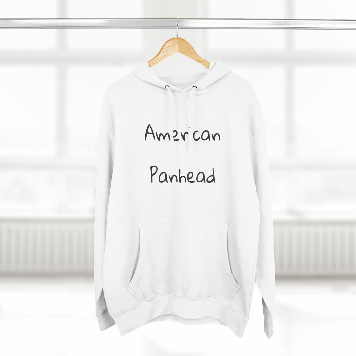 American Panhead Three-Panel Fleece Hoodie