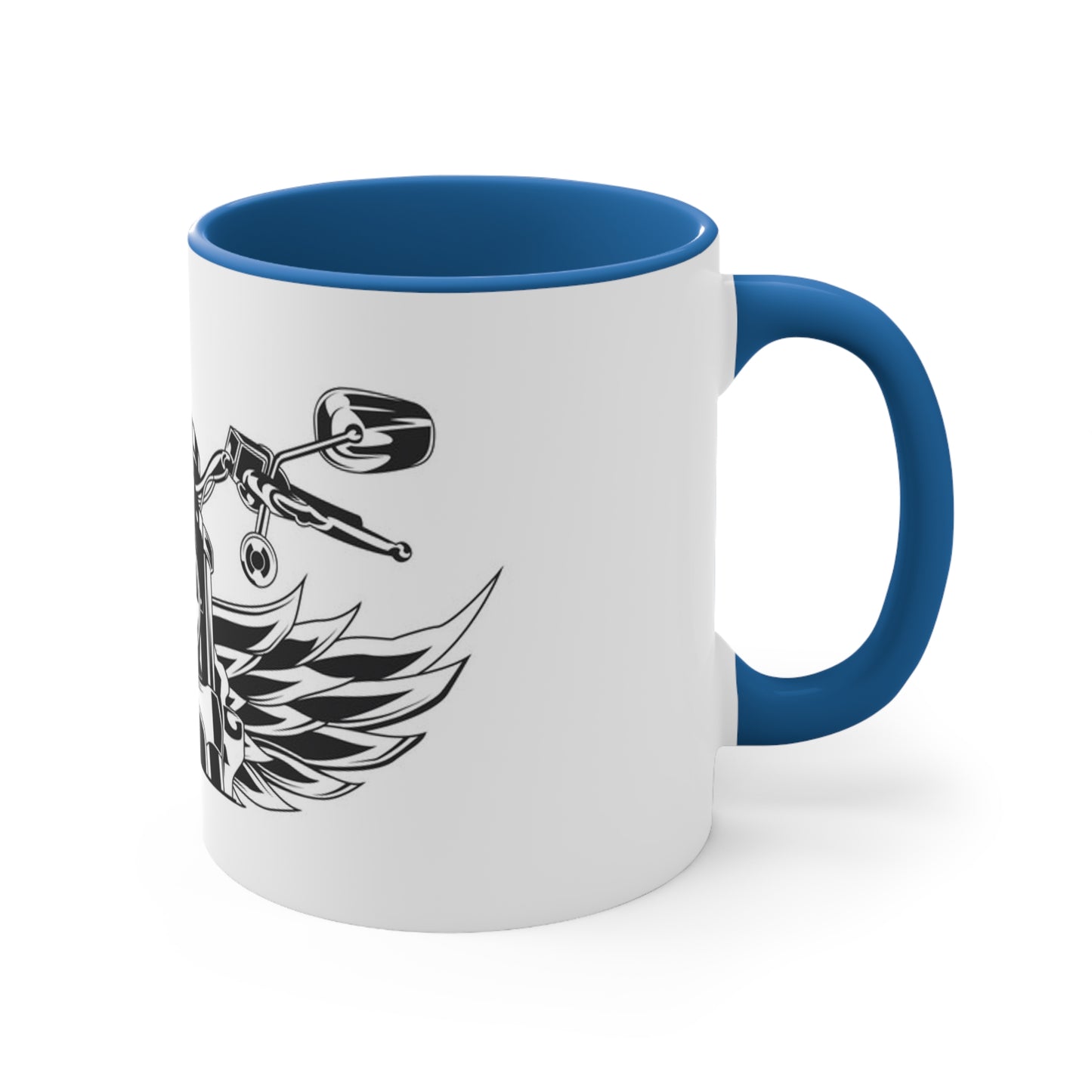 Ride with God Accent Coffee Mug, 11oz