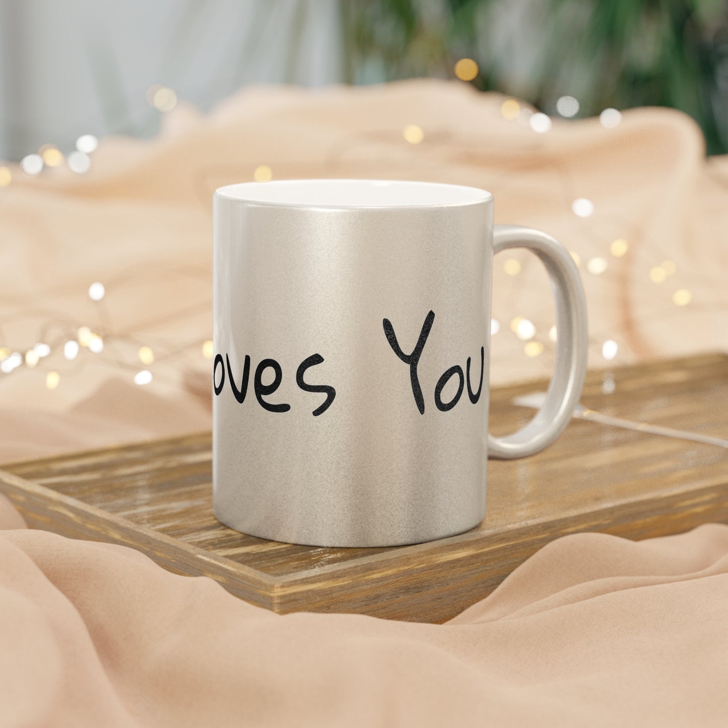 Jesus Love You Mug (Silver\Gold)