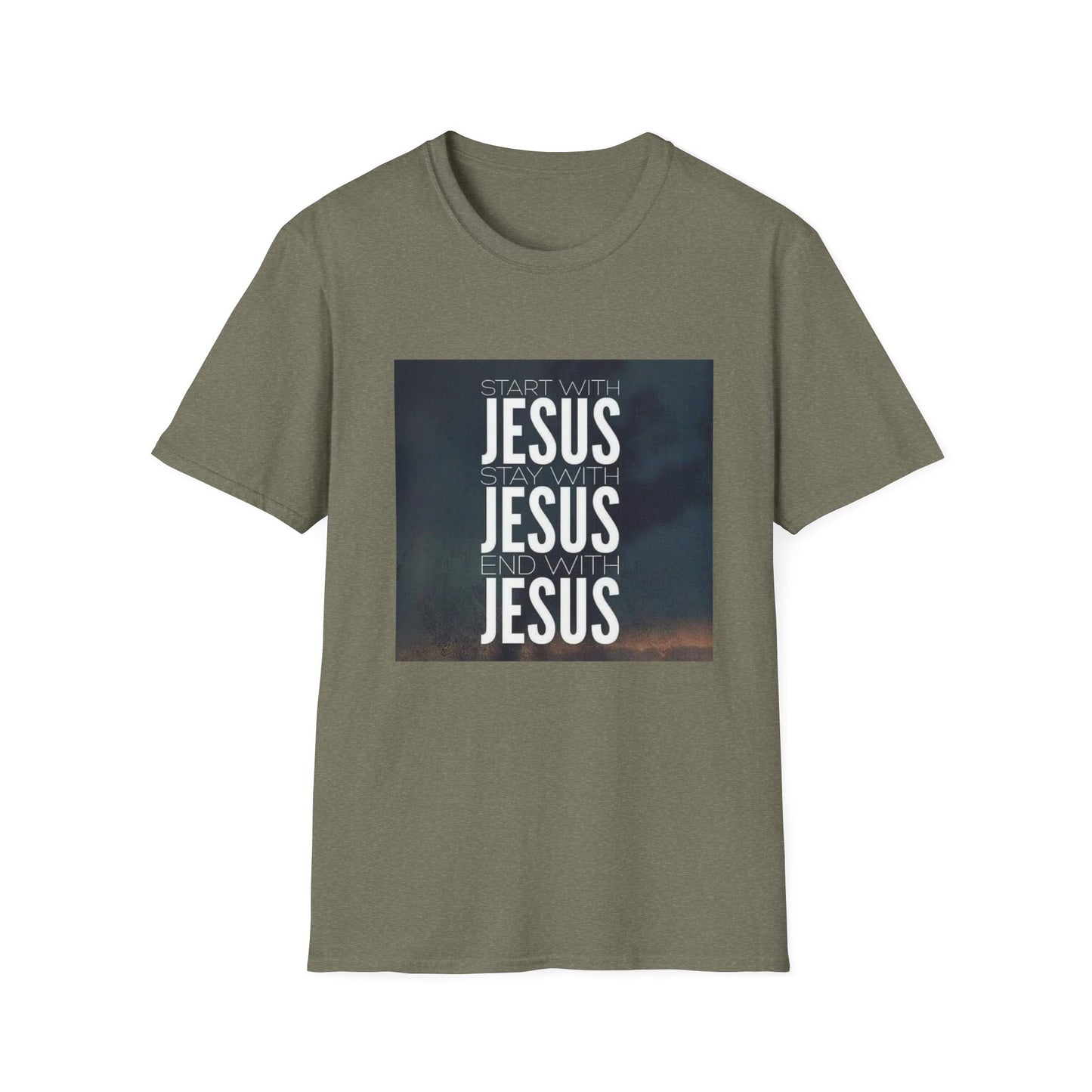 Live for Jesus Unisex Softstyle T-Shirt