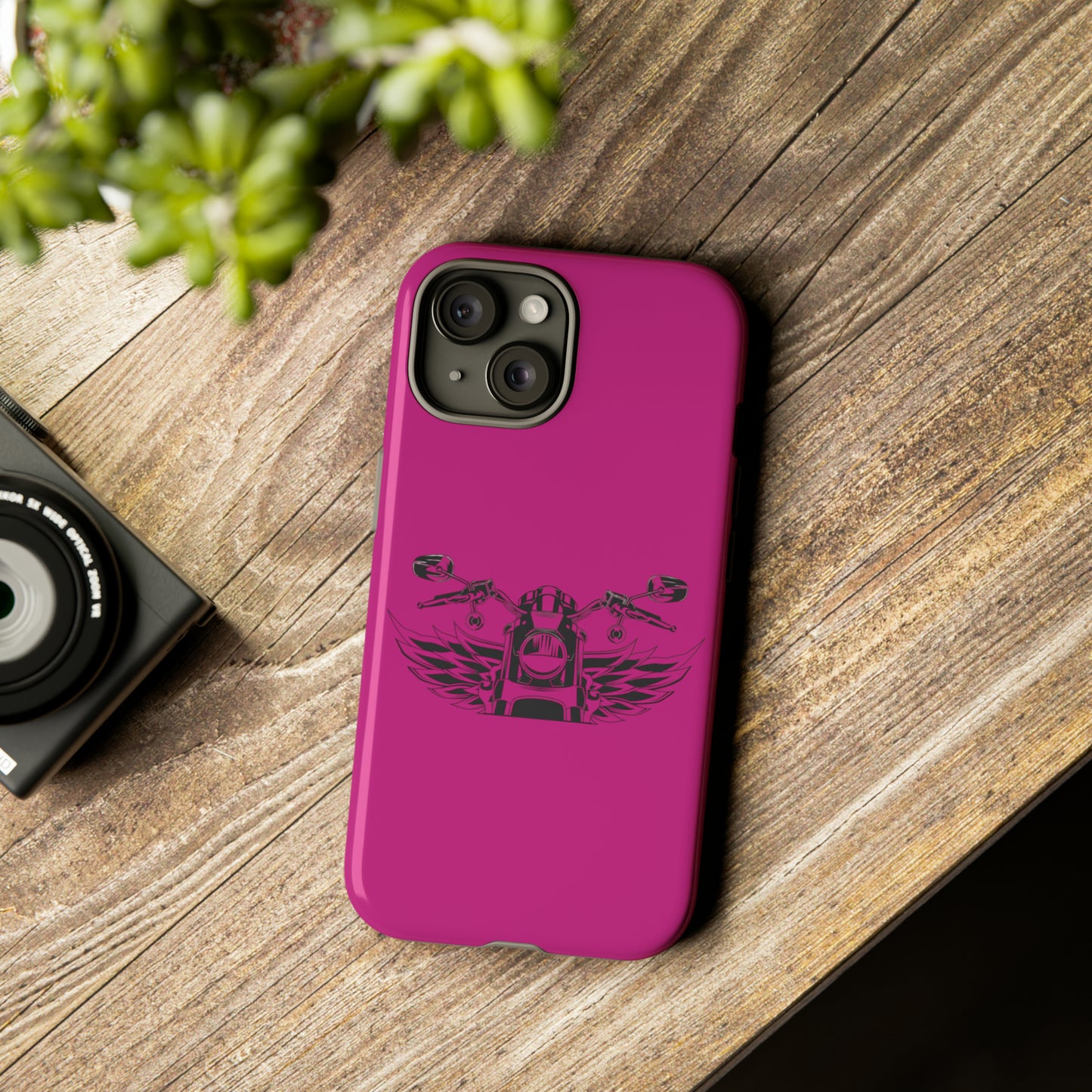 Pink Ride with God Phone Case